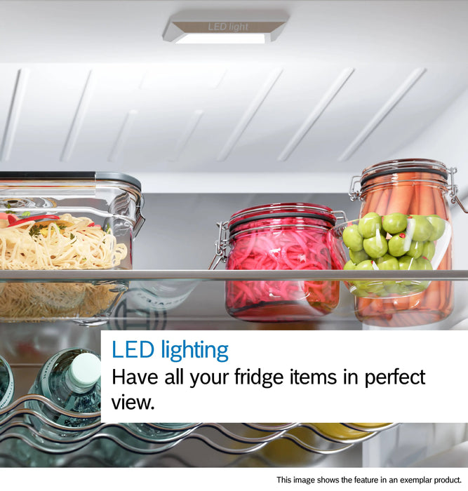 Bosch Series 4, built-under fridge with freezer section, 82 x 60 cm, flat hinge | BSH KUL22VFD0G
