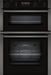 NEFF Oven Neff N 50 Built-in Double Oven | U2ACH7AG7B IRWINS MEGASTORE