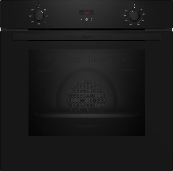 Neff N 30, Built-in oven, 60 x 60 cm - Black | BSH B1DCC0AK3B