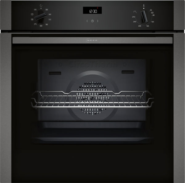 Neff N 50, Built-in oven, 60 x 60 cm - Graphite-Grey | BSH B1ACE4AG3B