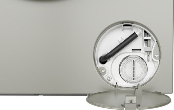 Bosch Series 6, Washing machine, front loader, 10 kg - Silver inox | BSH WGG254ZSGB