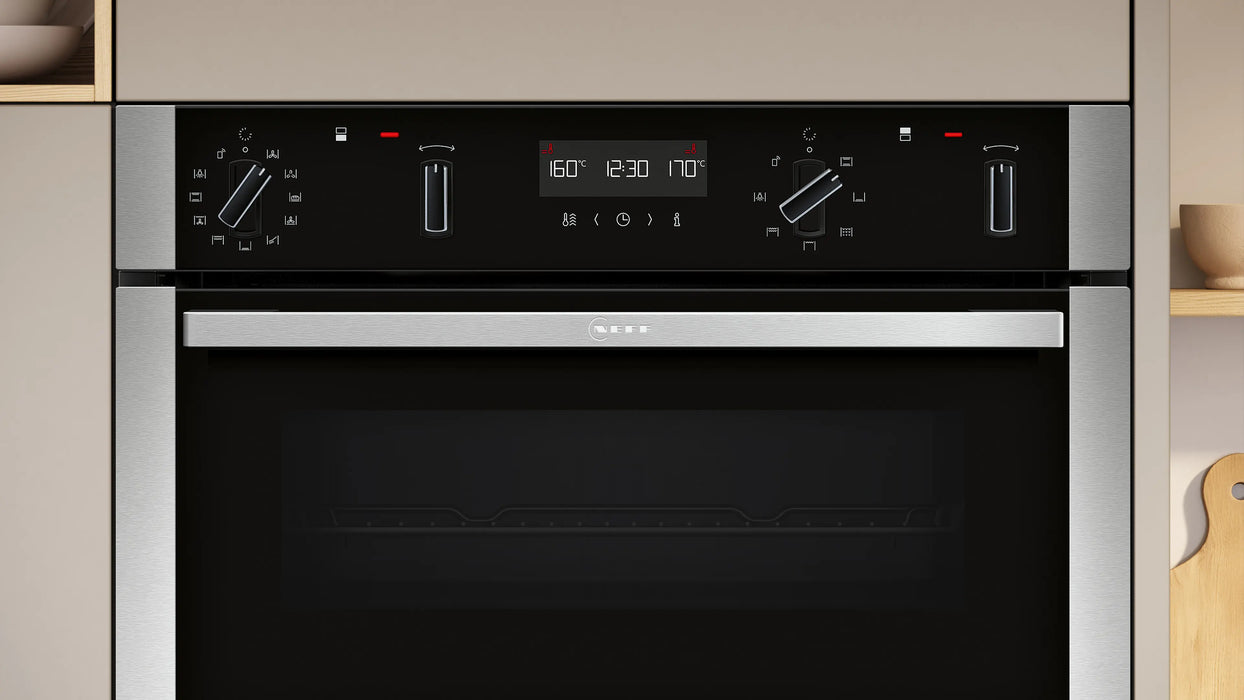 NEFF Large Appliances Neff N 50 Built-in double oven | U2ACH7AN7B IRWINS MEGASTORE