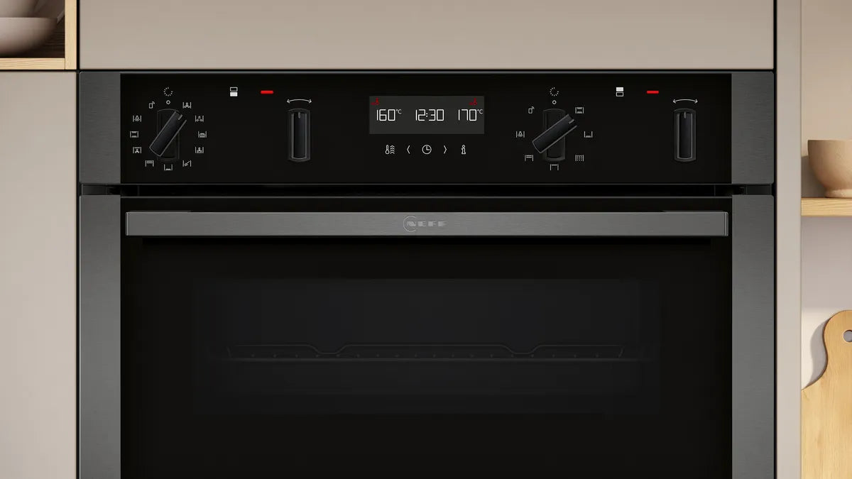 NEFF Oven Neff N 50 Built-in Double Oven | U2ACH7AG7B IRWINS MEGASTORE