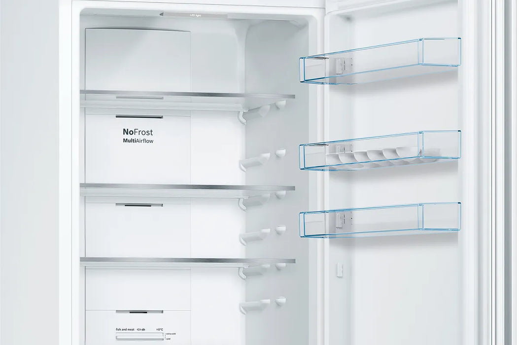 BOSCH Series 4 Free-standing Fridge-Freezer Total No Frost - White | KGN392WEBG