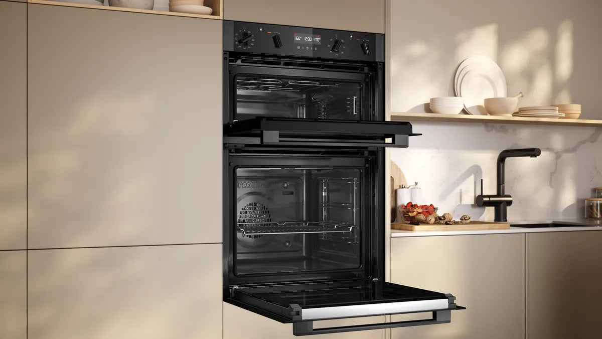 NEFF Oven Neff N 50 Built-in Double Oven | U2ACH7AG7B IRWINS MEGASTORE