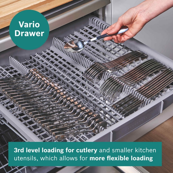 Bosch Series 2, free-standing dishwasher, 60 cm - Brushed steel anti-fingerprint | BSH SMS2HVI67G
