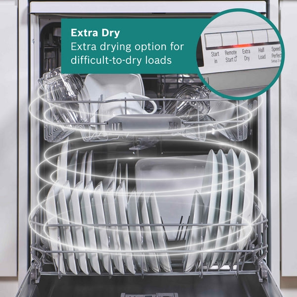 Bosch Series 2, free-standing dishwasher, 60 cm - White | BSH SMS2HVW67G