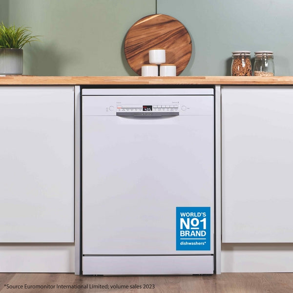 Bosch Series 2, free-standing dishwasher, 60 cm - White | BSH SMS2HVW67G