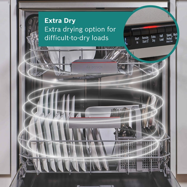 Bosch Series 4, free-standing dishwasher, 60 cm, Brushed steel anti-fingerprint | BSH SMS4EKI06G