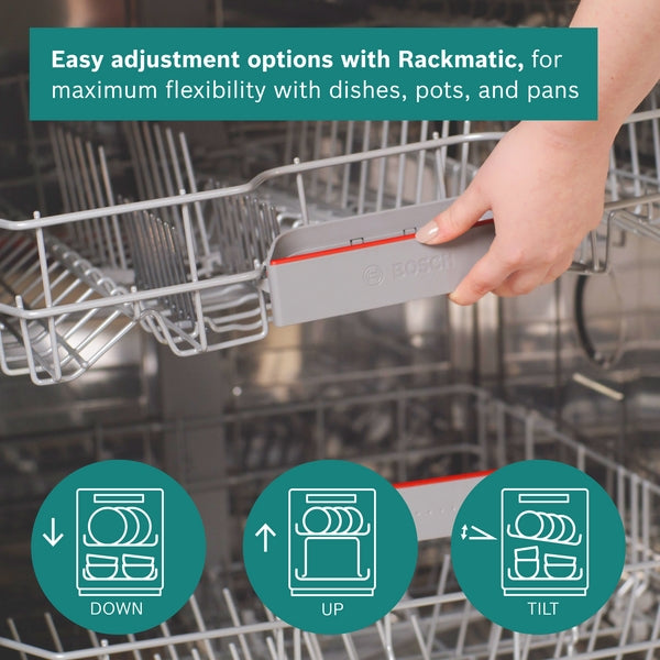 Bosch Series 4, free-standing dishwasher, 60 cm, Brushed steel anti-fingerprint | BSH SMS4EKI06G