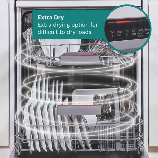 Bosch Series 4, free-standing dishwasher, 60 cm - White| BSH SMS4EKW06G