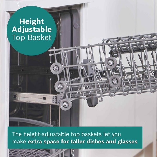 Bosch Series 2, free-standing dishwasher, 60 cm - White | BSH SMS26AW08G