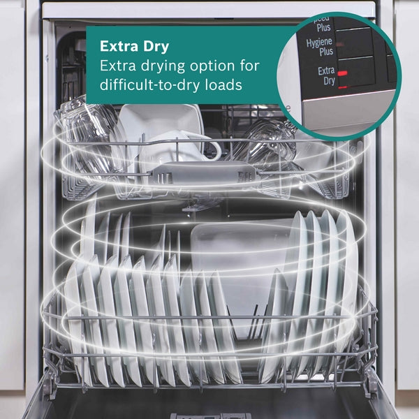 Bosch Series 2, free-standing dishwasher, 60 cm - White | BSH SMS26AW08G