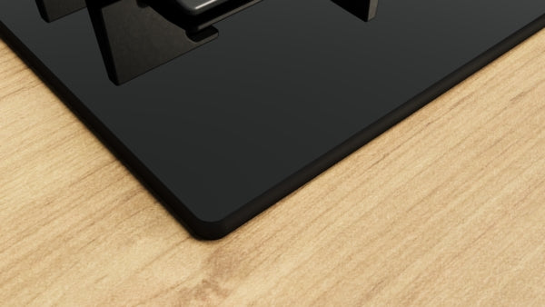 Bosch Series 6, Gas hob, 75 cm, Tempered glass - Black | BSH PPQ7A6I40