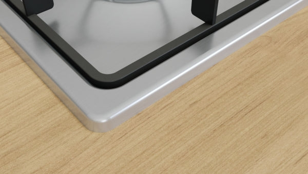Bosch Series 2, Gas hob, 60 cm - Stainless steel | BSH PBP6B5K60