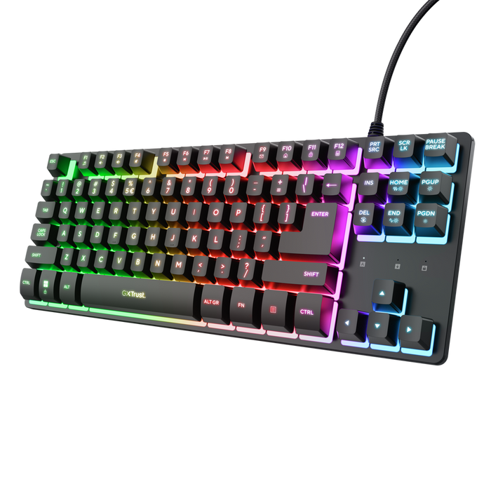 TRUST GXT 833 Thado TKL Illuminated Keyboard | T25890