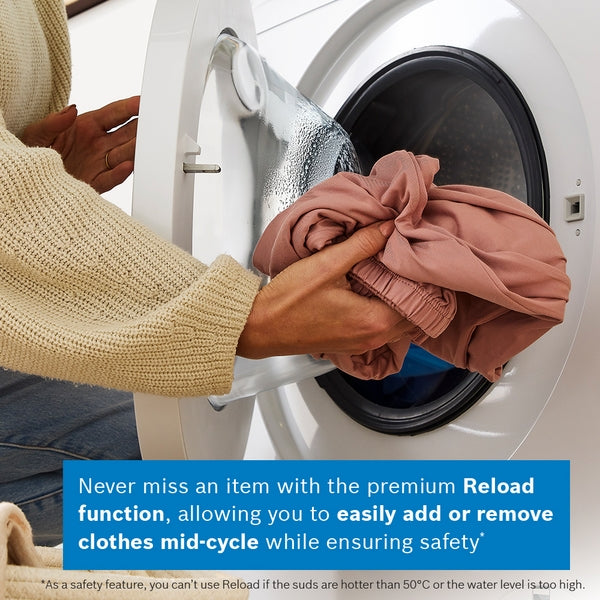 Bosch Series 4, Washer dryer, 9/5 kg, 1400 rpm | BSH WNA144V9GB