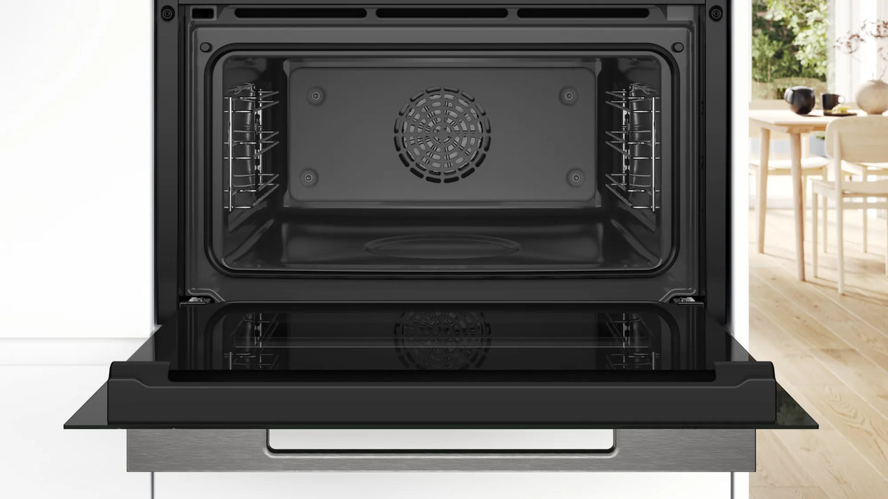 Bosch Series 8, Combi-steam oven, 60 x 45 cm - Black | BSH CSG7361B1