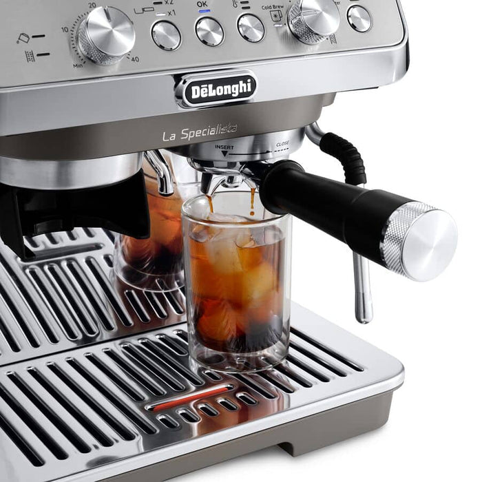 Delonghi La Specialista Arte Compact Manual Bean to Cup Coffee Machine with Cold Brew | EC9255.M