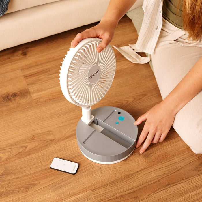 Cecotec EnergySilence 800 FoldAir Portable Control Cordless Folding Fan with Remote | 264174