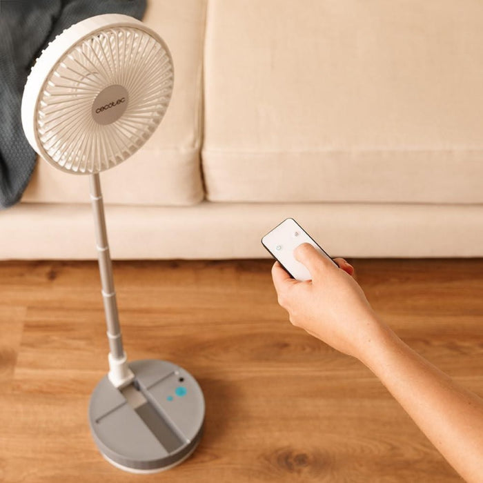 Cecotec EnergySilence 800 FoldAir Portable Control Cordless Folding Fan with Remote | 264174