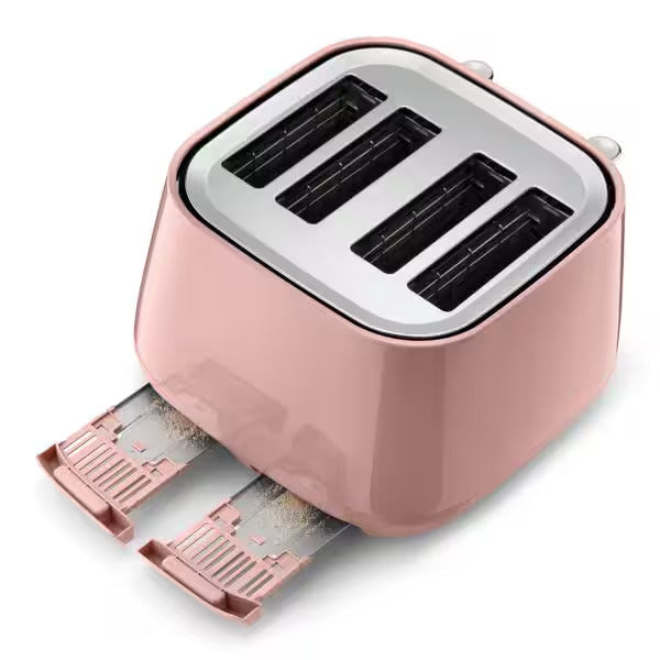 De'Longhi Eclettica 4 slice Toaster - Pink | CTY4003.PK