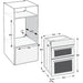 HOTPOINT Oven *OPEN BOX* Hotpoint 89cm Built In Double Multifunction Oven with Catalytic Liners | DIH82DIX IRWINS MEGASTORE