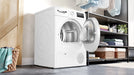 BOSCH Heat Pump Dryer Bosch Series 4 8kg Heat Pump Dryer - White | WTH85225IE IRWINS MEGASTORE
