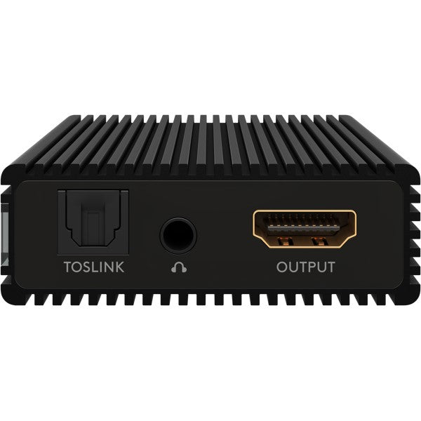 Goobay HDMI Audio Extractor 4K @ 60Hz with Optical TOSLINK and 3.5mm Stereo Output | 58477