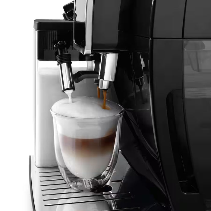 DeLonghi Dinamica Plus Fully Automatic Bean to Cup Coffee Machine - Black | ECAM382.70.B