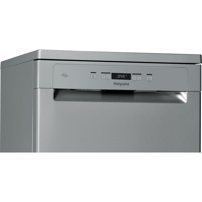 Hotpoint Freestanding Full Size Dishwasher with Rapid Wash - Silver | HP2FFC14BN6XUK