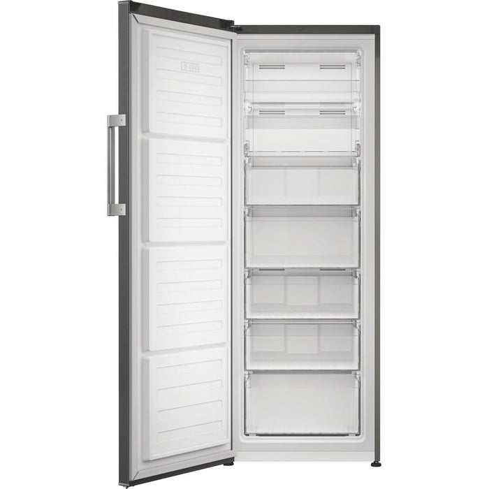 Hotpoint 256L Frost Free Tall Freezer with Inverter Compressor - Dark Inox | HPMFF1292XBR4UK