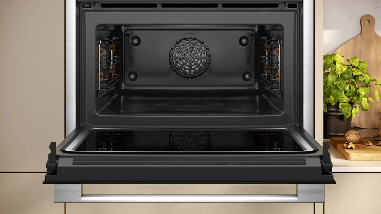 Neff N 70, Built-In Compact Oven With Microwave Function, 60 X 45 Cm, Stainless Steel | BSH C24MR21N0B