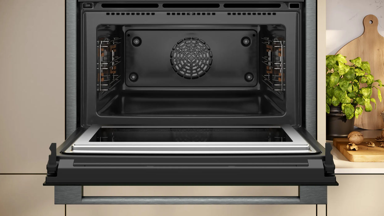 Neff N 90, Built-In Compact Oven With Microwave Function, 60 X 45 Cm, - Graphite-Grey | BSH C24MT73G0B