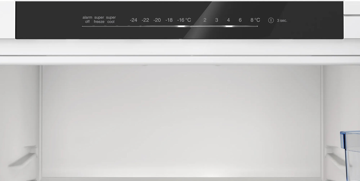 Neff  N 30, Built-In Fridge-Freezer With Freezer At Bottom, 193.5 X 54.1 Cm, Sliding Hinge | BSH KI7961SE0