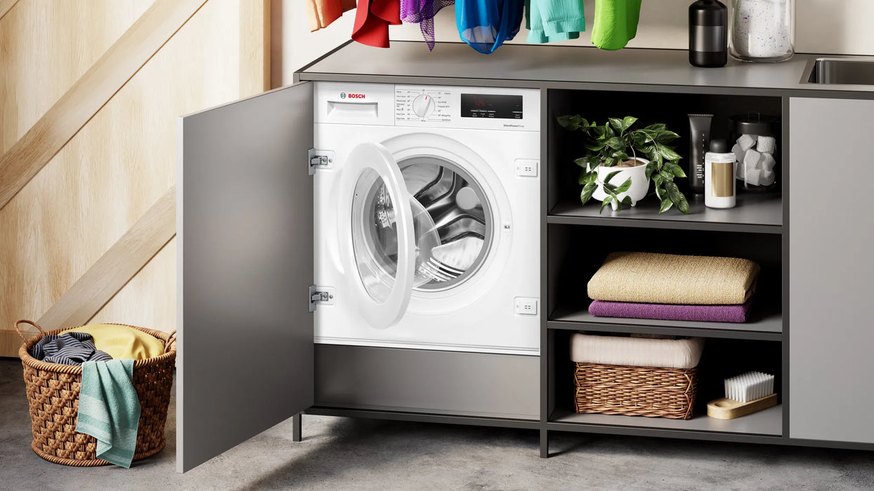 Bosch Series 6, Built-in washing machine, 8 kg, 1400 rpm | BSH WIW28302GB