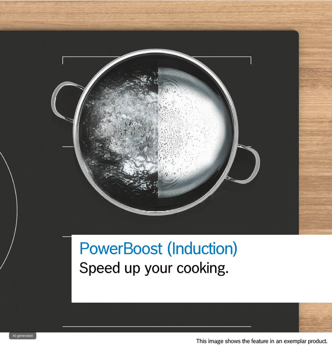 Bosch Series 2, Induction hob, 60 cm - Black | BSH PUG61RAA5B