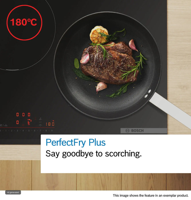 Bosch Series 6, Induction hob, 60 cm - Black | BSH PIX631HC1E