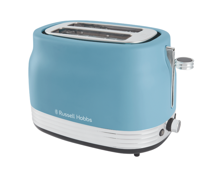 Russell Hobbs Hanley 2 Slice Toaster - Retro Blue | 28651