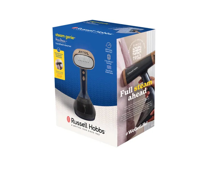 Russell Hobbs Steam Genie™ VacuSteam™ Clothes Steamer - Midnight | 28550