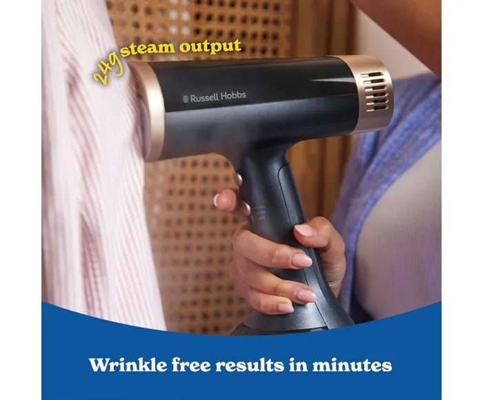 Russell Hobbs Steam Genie™ VacuSteam™ Clothes Steamer - Midnight | 28550