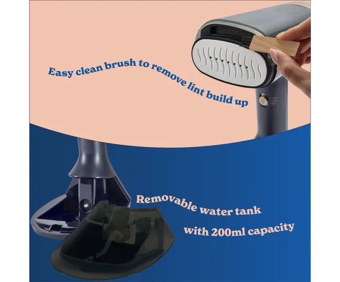 Russell Hobbs Steam Genie™ VacuSteam™ Clothes Steamer - Midnight | 28550