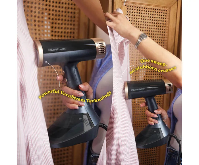 Russell Hobbs Steam Genie™ VacuSteam™ Clothes Steamer - Midnight | 28550