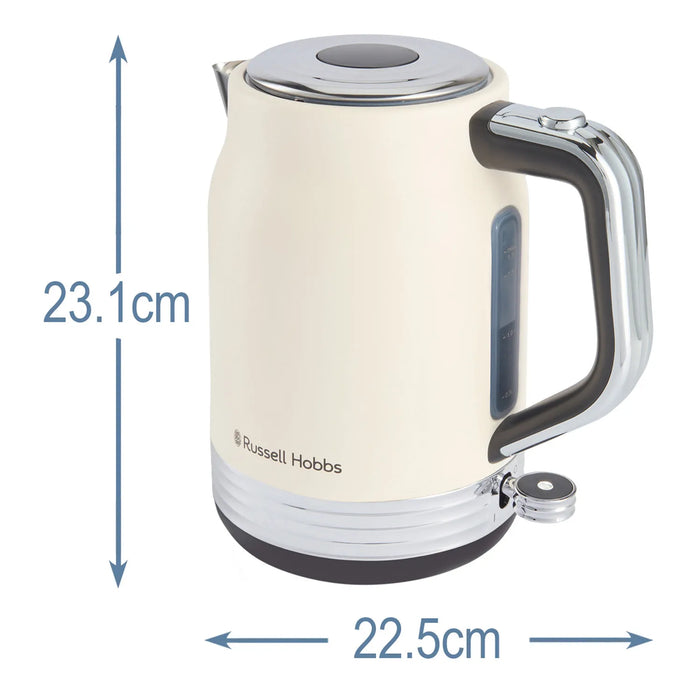 Russell Hobbs Hanley Jasmine 3000W Kettle - Cream | 28640