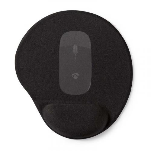 Nedis Gel Mouse Pad With Wrist Support - Black | 286959