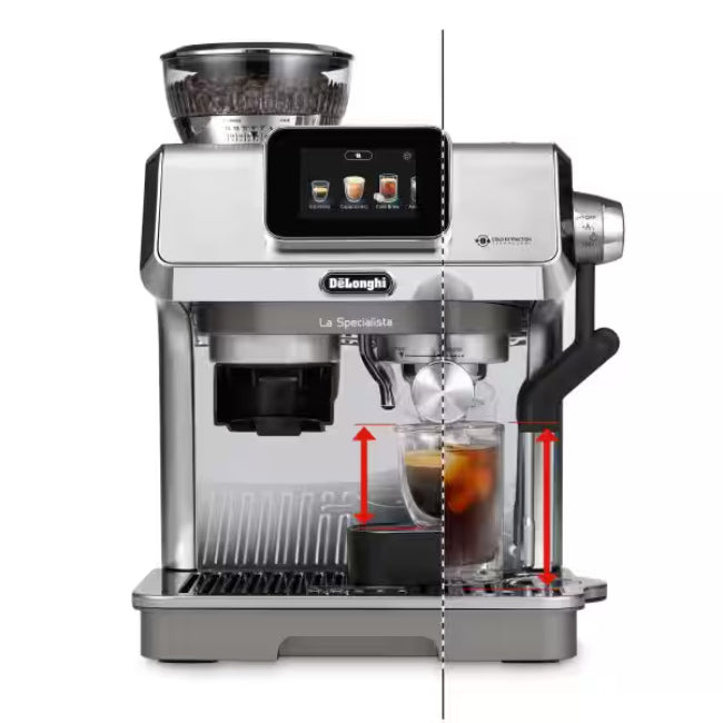 DeLonghi La Specialista Touch Coffee Maker - Grey | EC9455.M