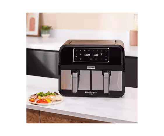 Kenwood kHealthy Fry TWIN Air Fryer | HFM20.000MB