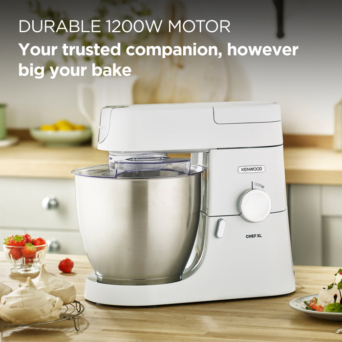 KENWOOD Chef XL 1200W 6.7L Bowl - White || KVL4100W