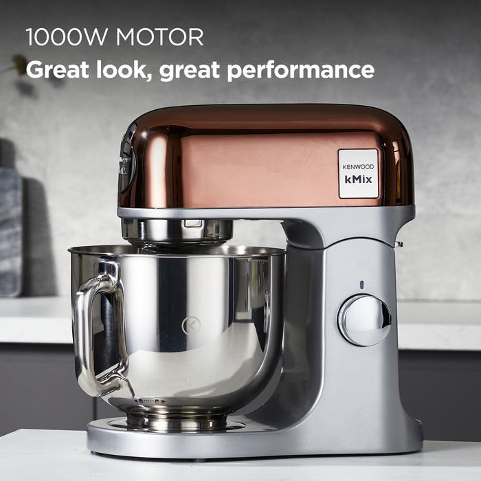 KENWOOD kMix KMX760.GD Kitchen Machine - Rose Gold | KMX760AGD