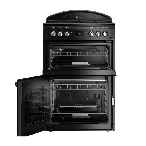 LEISURE 60CM Classic Black All Gas - Nat Gas Cooker || CLA60GAK